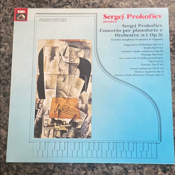 Sergej Prokofiev Piano Concerto Vinyl Record